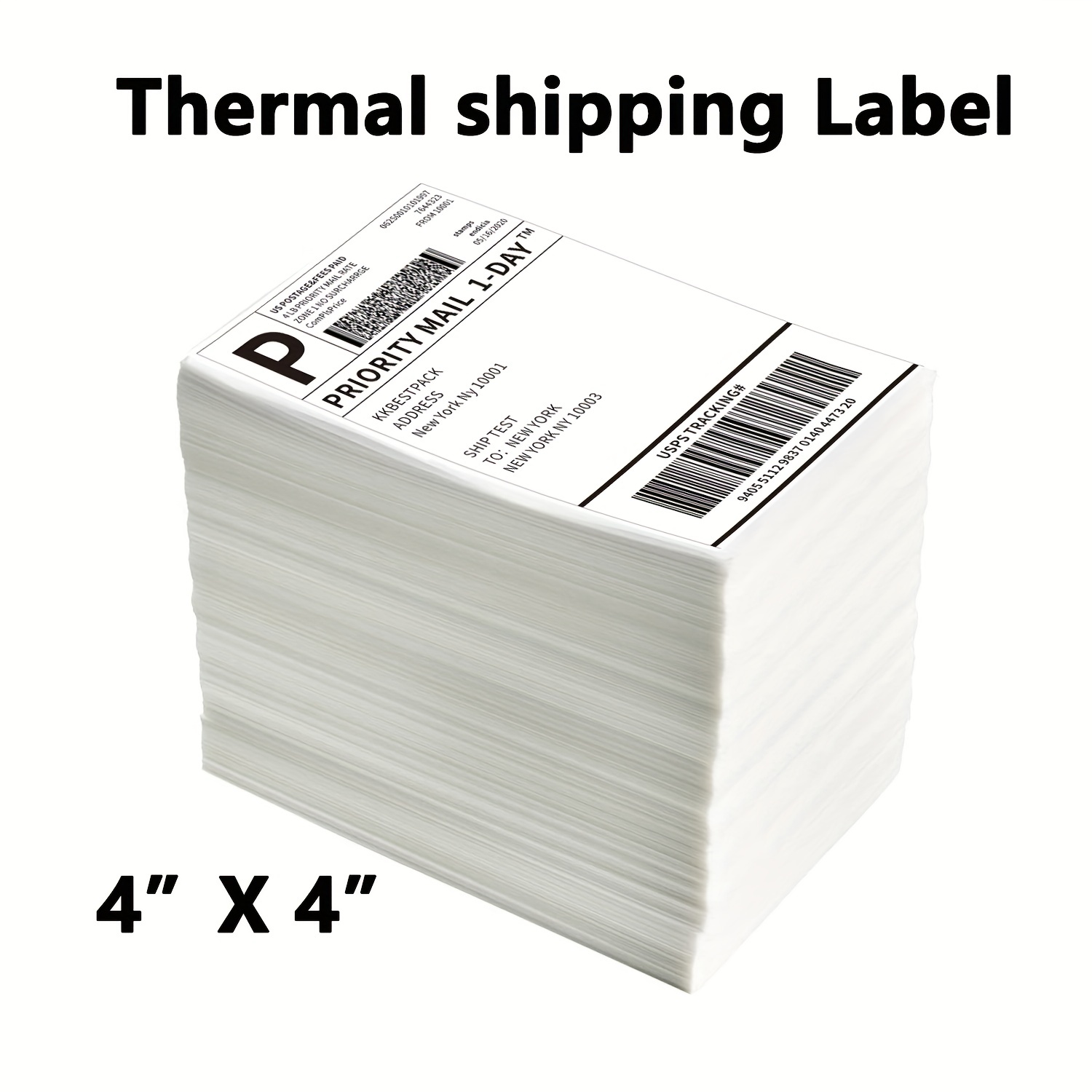 Étiquette de prix de papier d'étiquette thermique papier auto