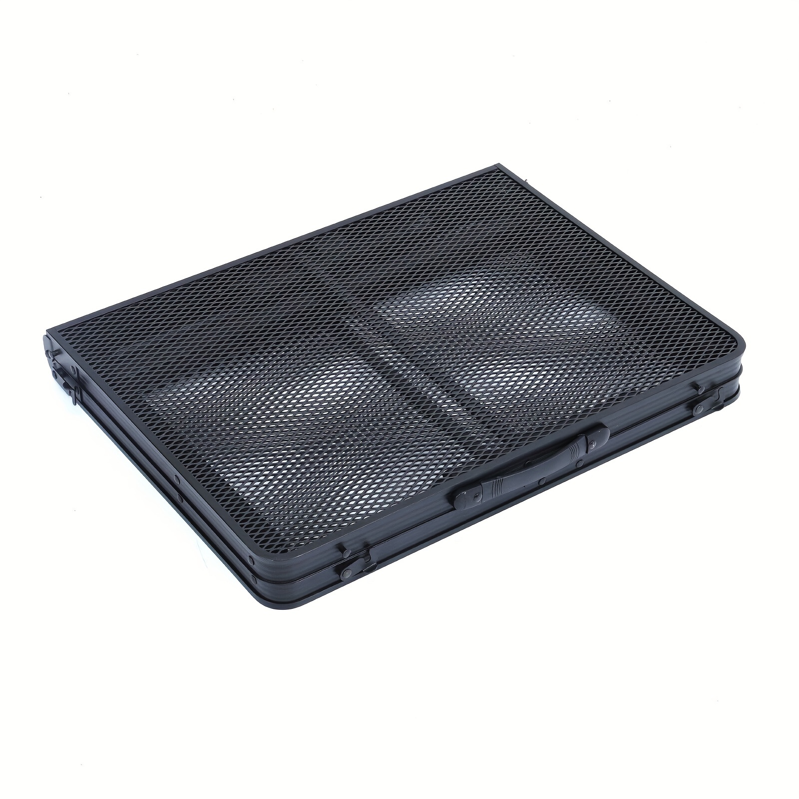 1pc Mesa De Camping Plegable Portátil, Escritorio De BBQ De Malla De Hierro  Para Cocina Al Aire Libre Picnic