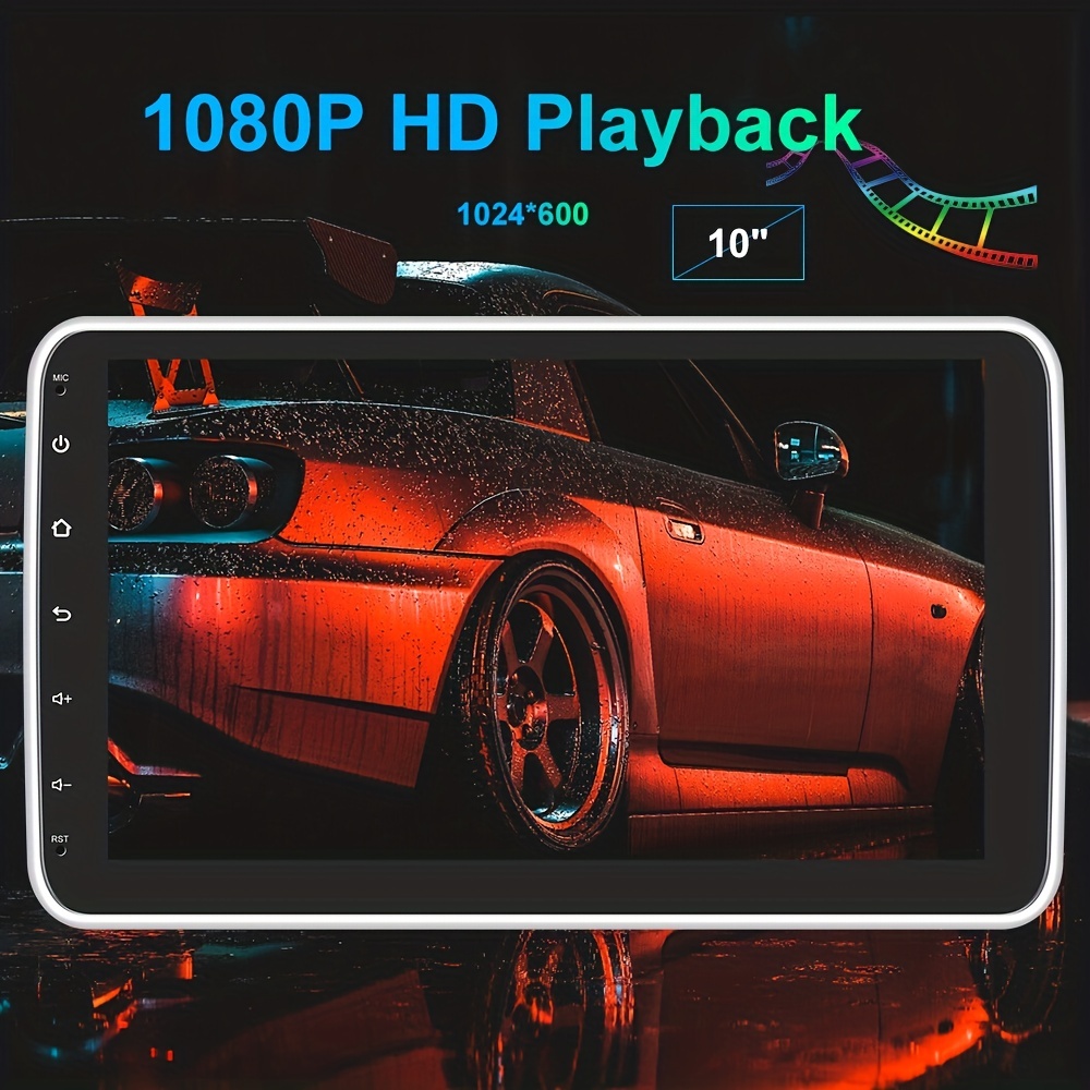 1din Carplay Android Auto Autoradio Hd Retractable Car - Temu