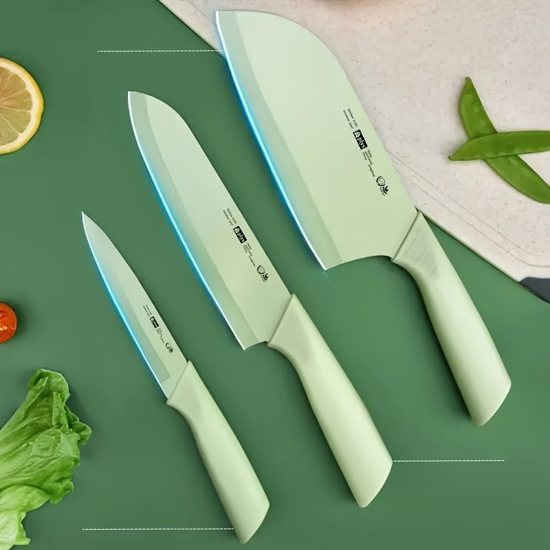 Kitchen Knife Set Super Fast Sharp Wear-free Slicing Meat Knife Full Set  Stainless Steel Kitchen Knife Combination A for restaurants/supermarkets