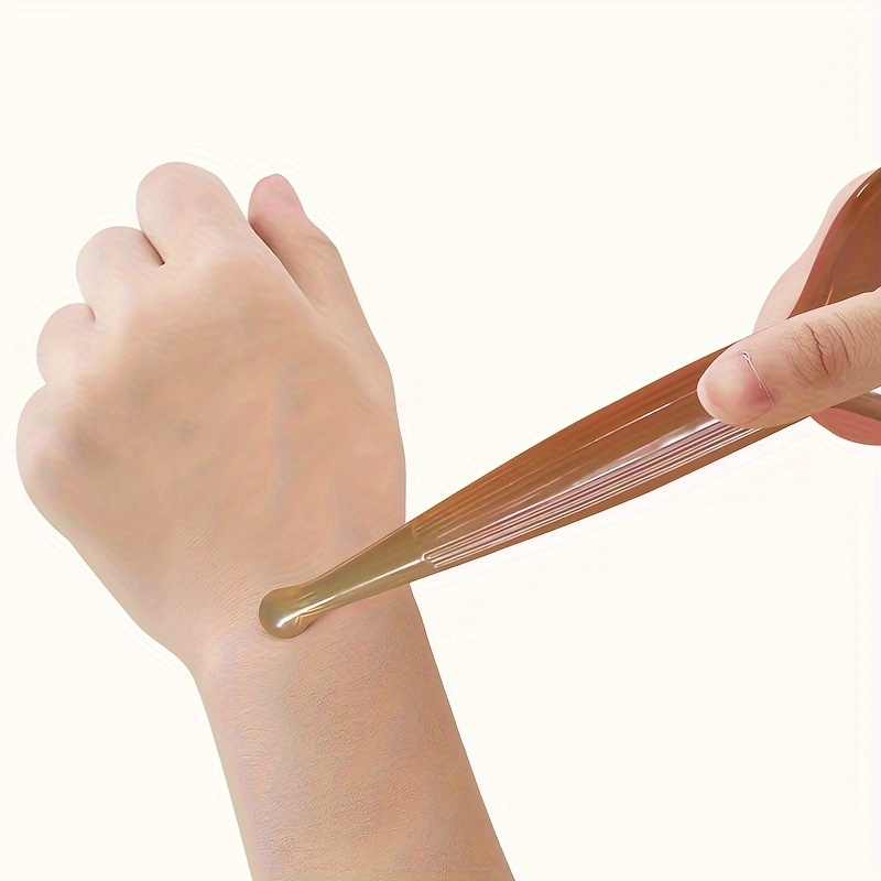 1pc   massager meridian comb head acupressure point massager five teeth long arm scalp whole body universal massage   comb   massage comb Product details 6