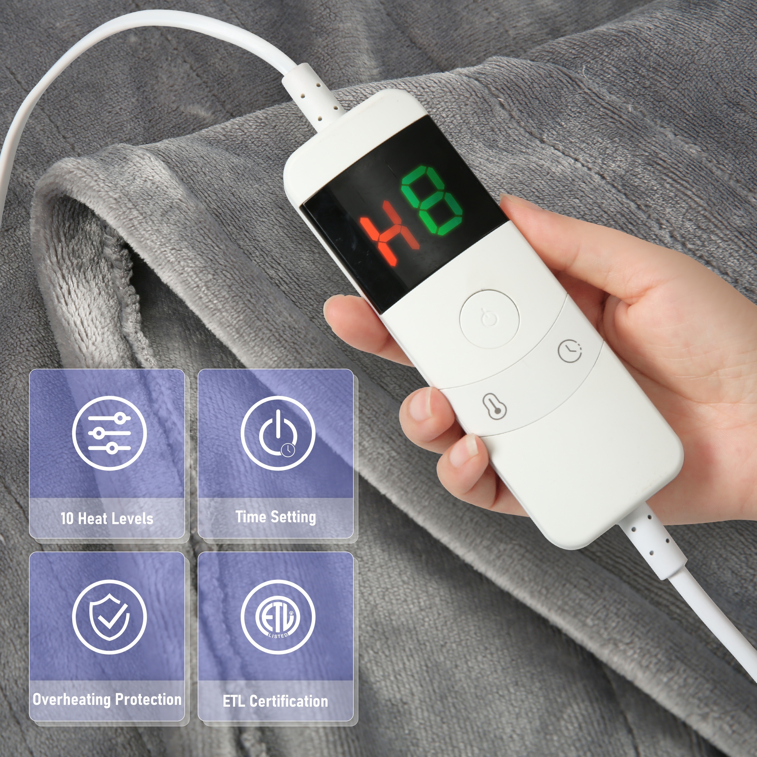 Electric blanket remote online control