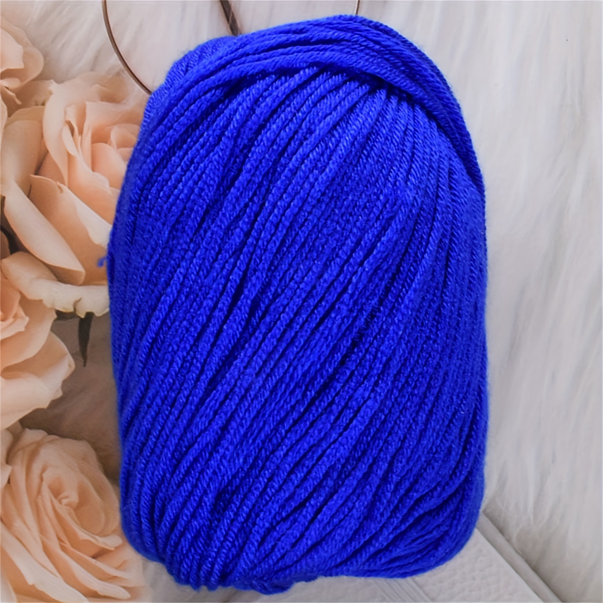 Warm Silk Protein Villus Yarn Soft Worsted Yarn 60% Silk Protein 30%wool  10% Cashmere Skin Friendly Hand Knitting Thread For Crocheting And Knitting  Scarf Sweater Shawl Throw Blanket Pet Toys /120yd /ball 