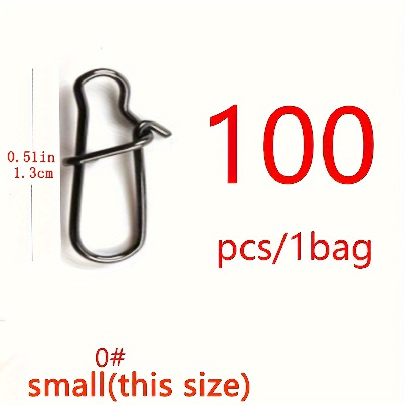 10pcs 8 Shaped Stainless Steel Fishing Swivel With Pin Snap, Quick Change  Fishing Line Connector, Fishing Accessories