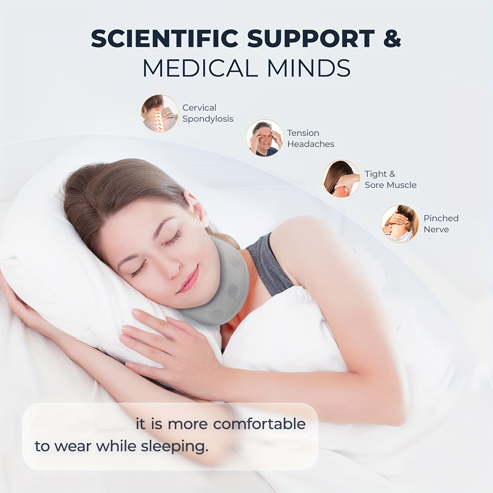 neck brace cervical collar neck support brace sleeping soft Temu