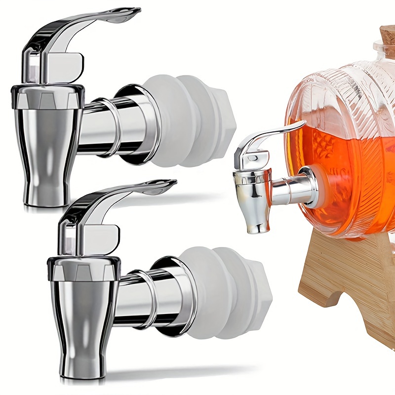 2 Stück Bpa-freier Ersatz-kühler-wasserhahn-wasserflaschen-krug, Spender- hahn-set, Wiederverwendbarer  Spigot-auslauf-wasser-getränke-hebel-pour-dispenser-ventil-wassertopf-hahn, Finden Sie Jetzt Tolle Angebote