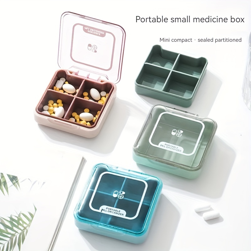 Dropship 1pc Medicine Box; Portable Small Medicine Box For Seven Days A  Week; Large-capacity Pill Organizer Storage Medicine Container to Sell  Online at a Lower Price