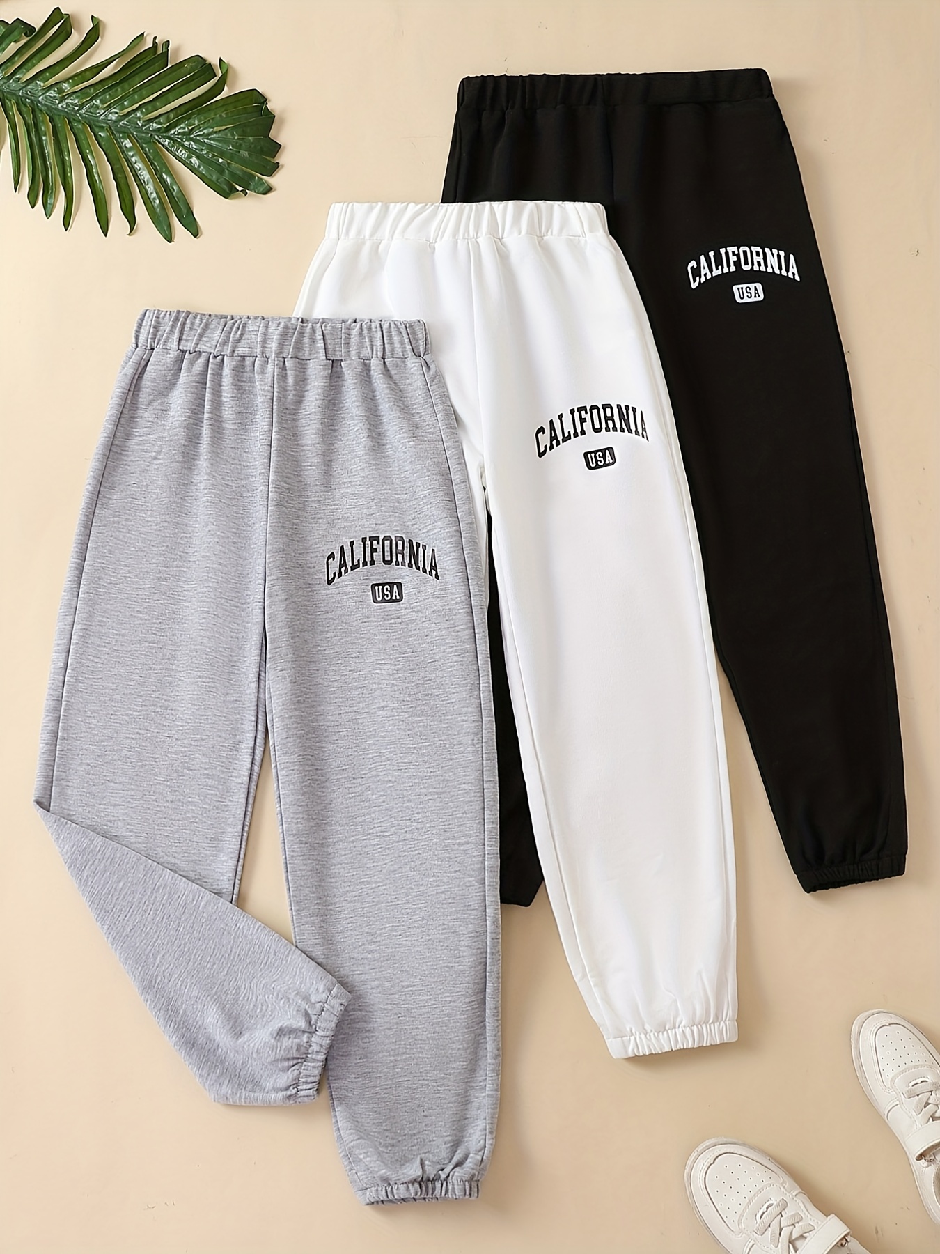 Girls Supply - Loose-Fit Sweatpants in 5 Colors