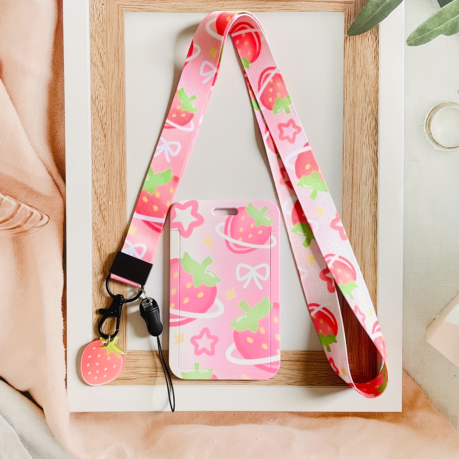 Gorgeous Leopard-print Neck Strap Badge Lanyard With Id Holder, Key Chain,  Mobile Phone & Wallet - Perfect Gift For Her! - Temu