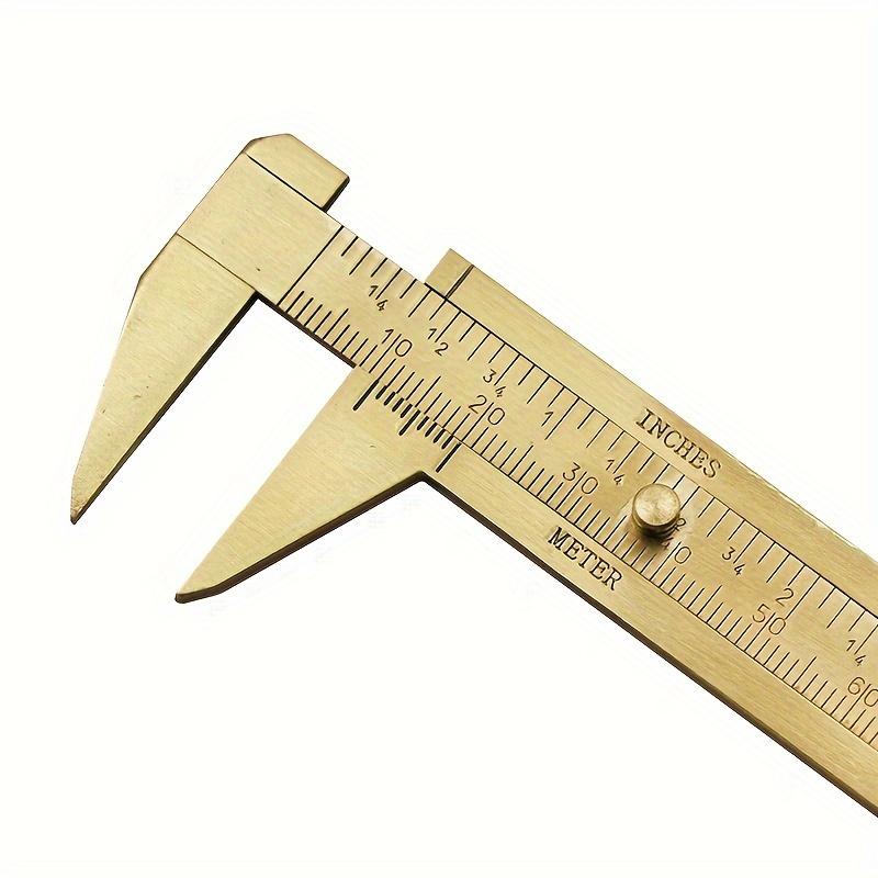 Brass Calipers with Pointed Tips
