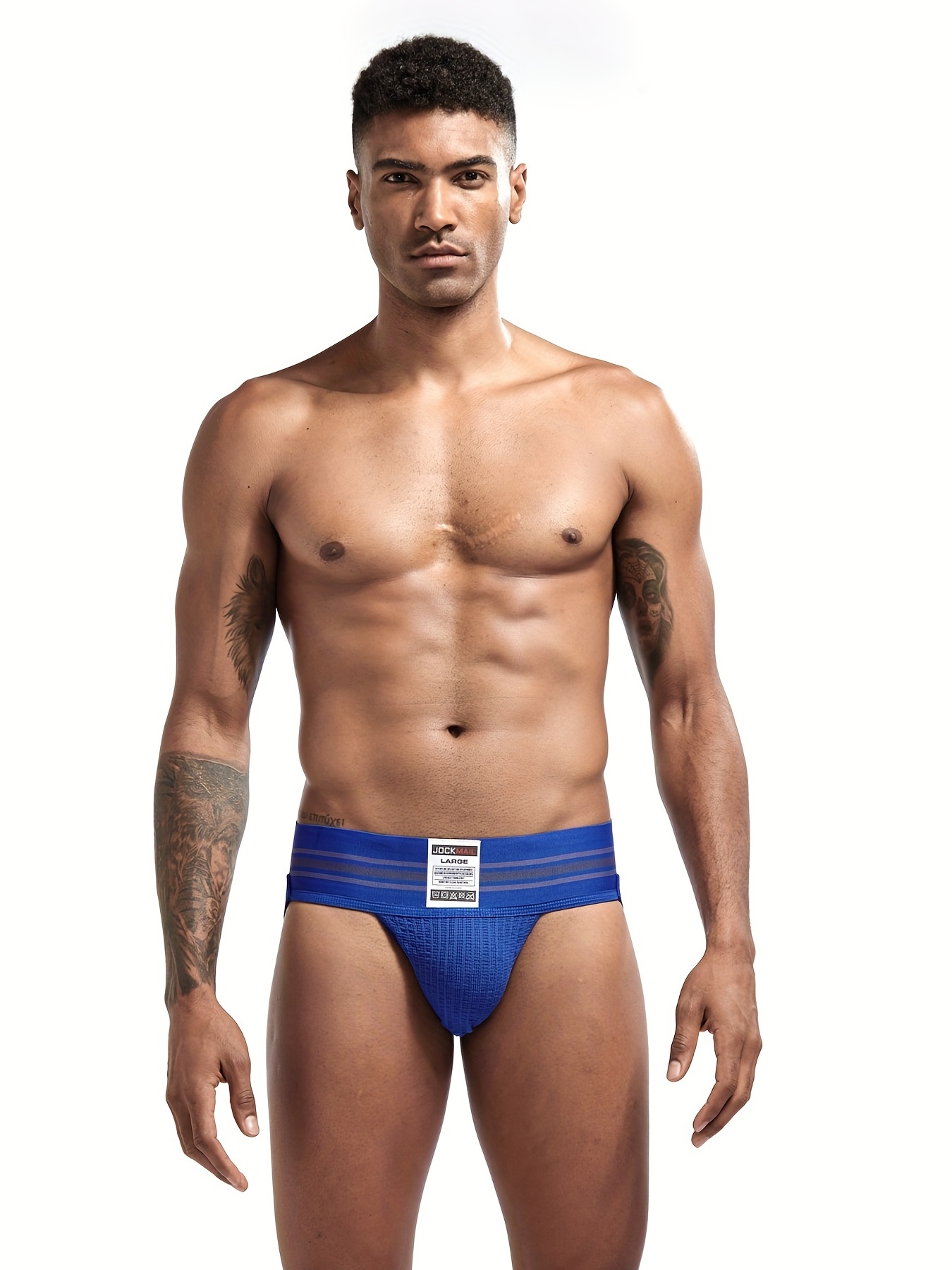 Men's Sexy Underwear Thongs Wide Waistband Breathable - Temu