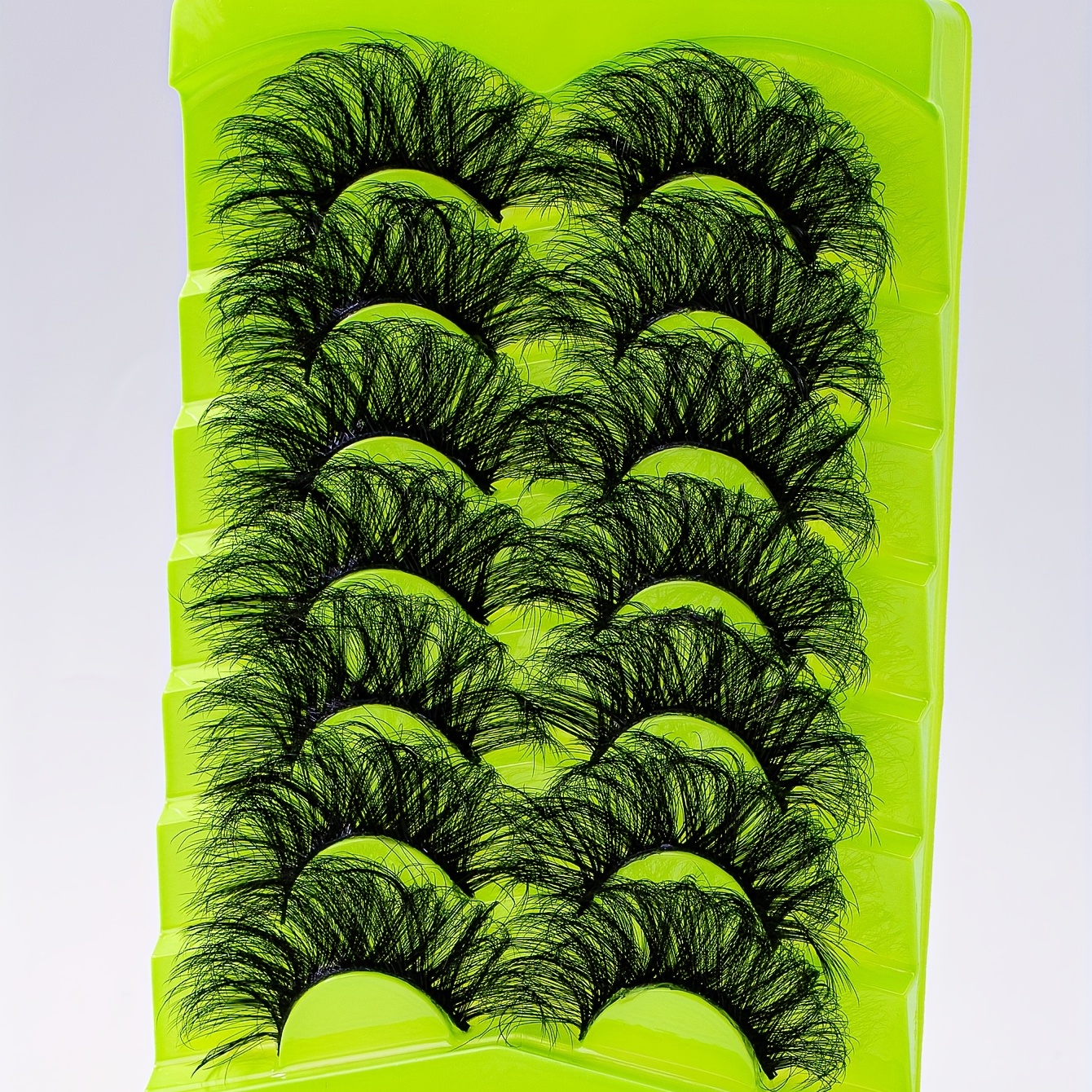 7 Pairs Cat Eye False Eyelashes Fox Eye Lashes Natural Look