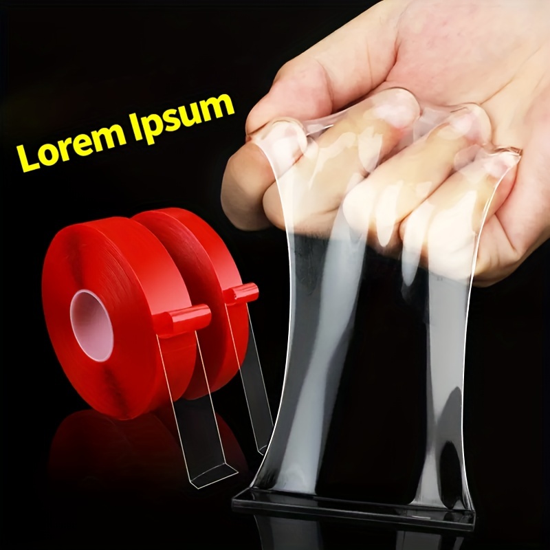 Nano Double sided Tape Transparent Mounting Tape Hanging Painting Tape