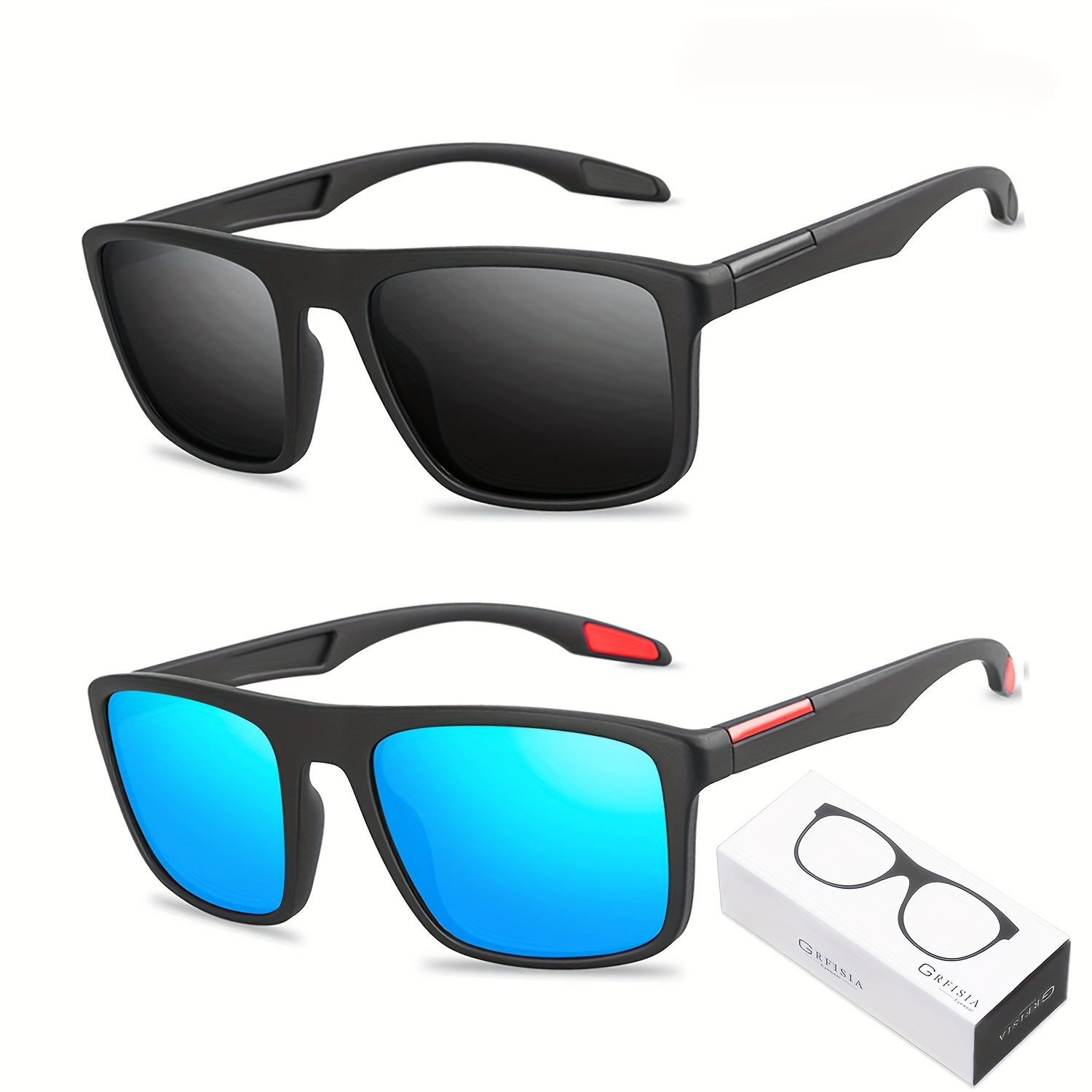 Polarized Sunglasses Men Women Lightweight Durable Perfect - Temu