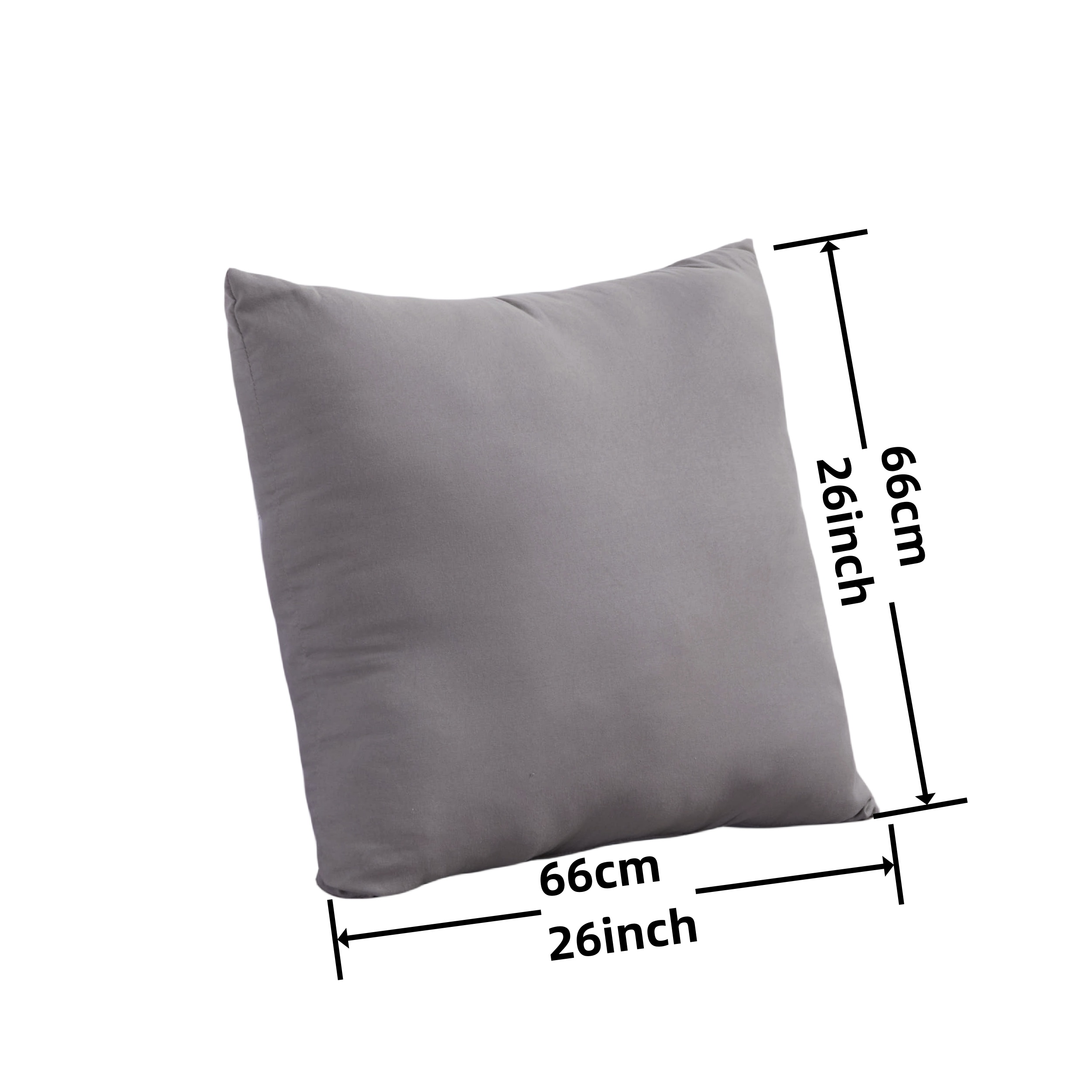 Square 18x18 Polyfill Pillow Insert from Pillow Decor