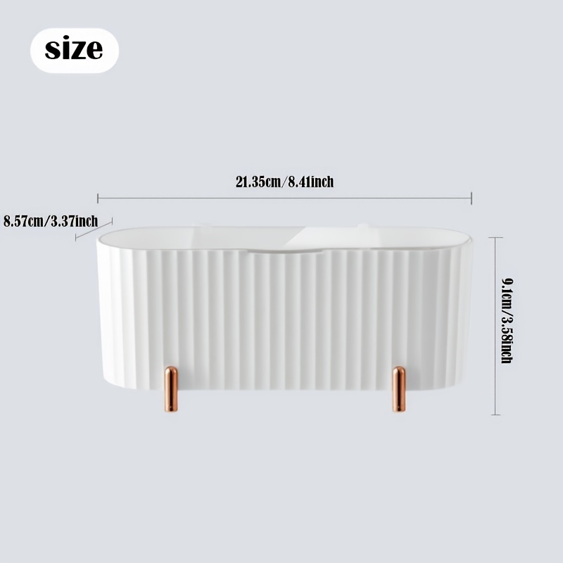 Dustproof Cosmetic Cotton Storage Box Beauty Egg Shelf