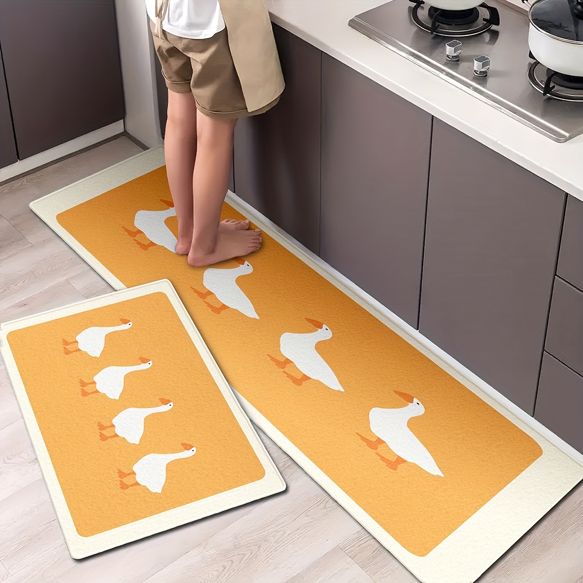 Easter Kitchen Rugs And Mats Set Of 2 Cushioned Anti Fatigue
