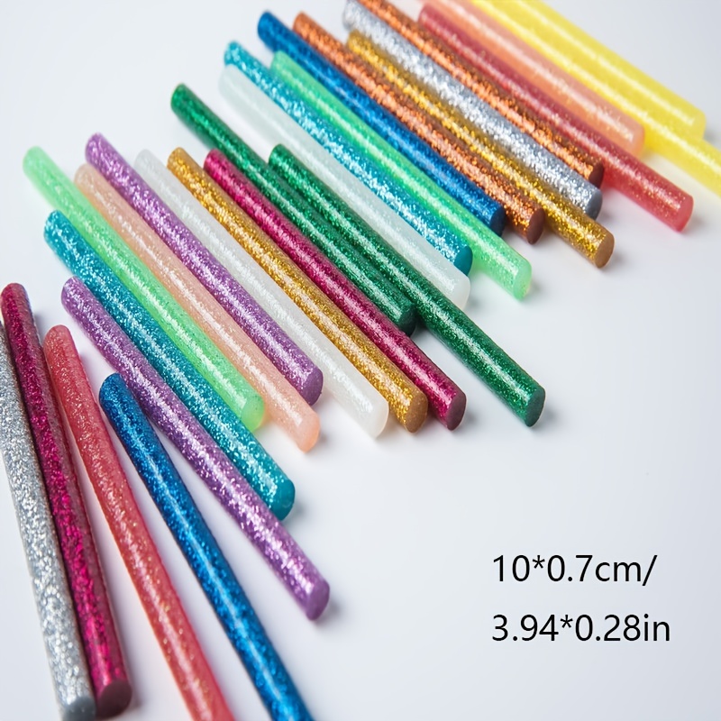 Different Colors Glitter Glue Sticks) Non toxic - Temu