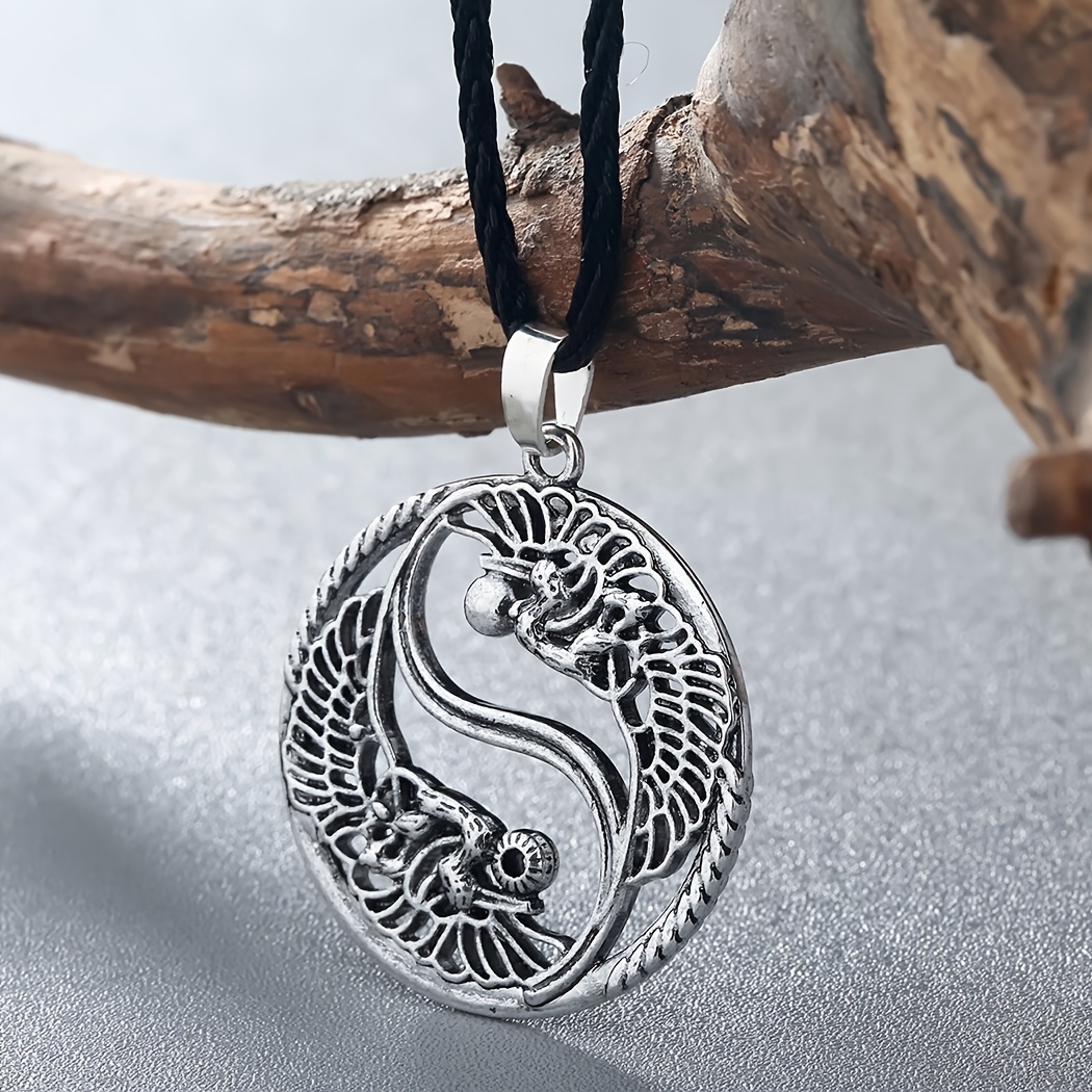 ancient yin yang pendant