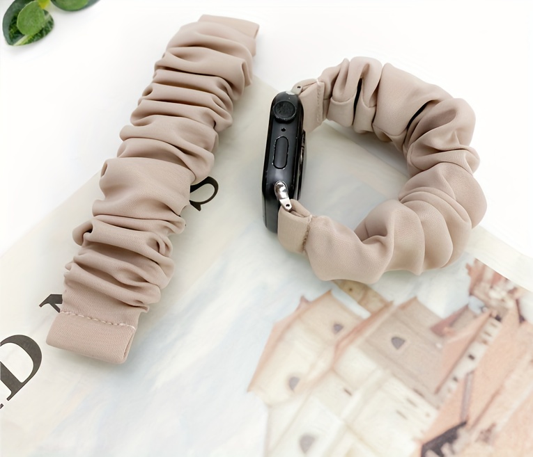 Bracelet souple en tissu extensible élégant pour montre pour - Temu Canada