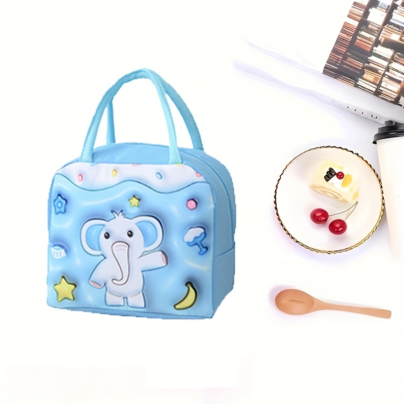 Animal Cartoon Insulated Lunch Bag - School & Work Essen