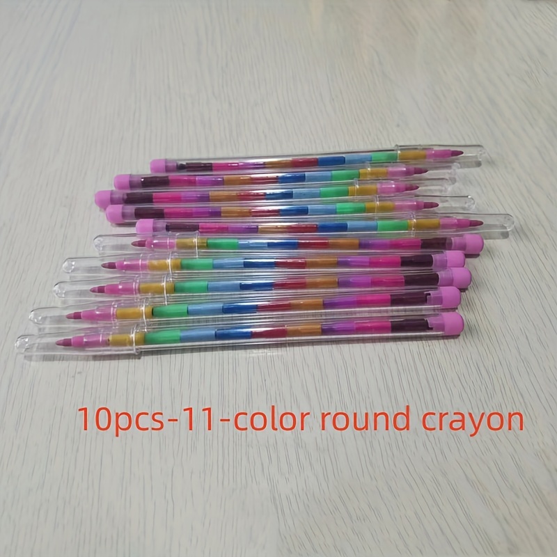 Christmas Rainbow Pencils Crayons Christmas Crayons Set For Kids Party  Favors DIY Crayons Gift With 8/12 Colors For Students - AliExpress