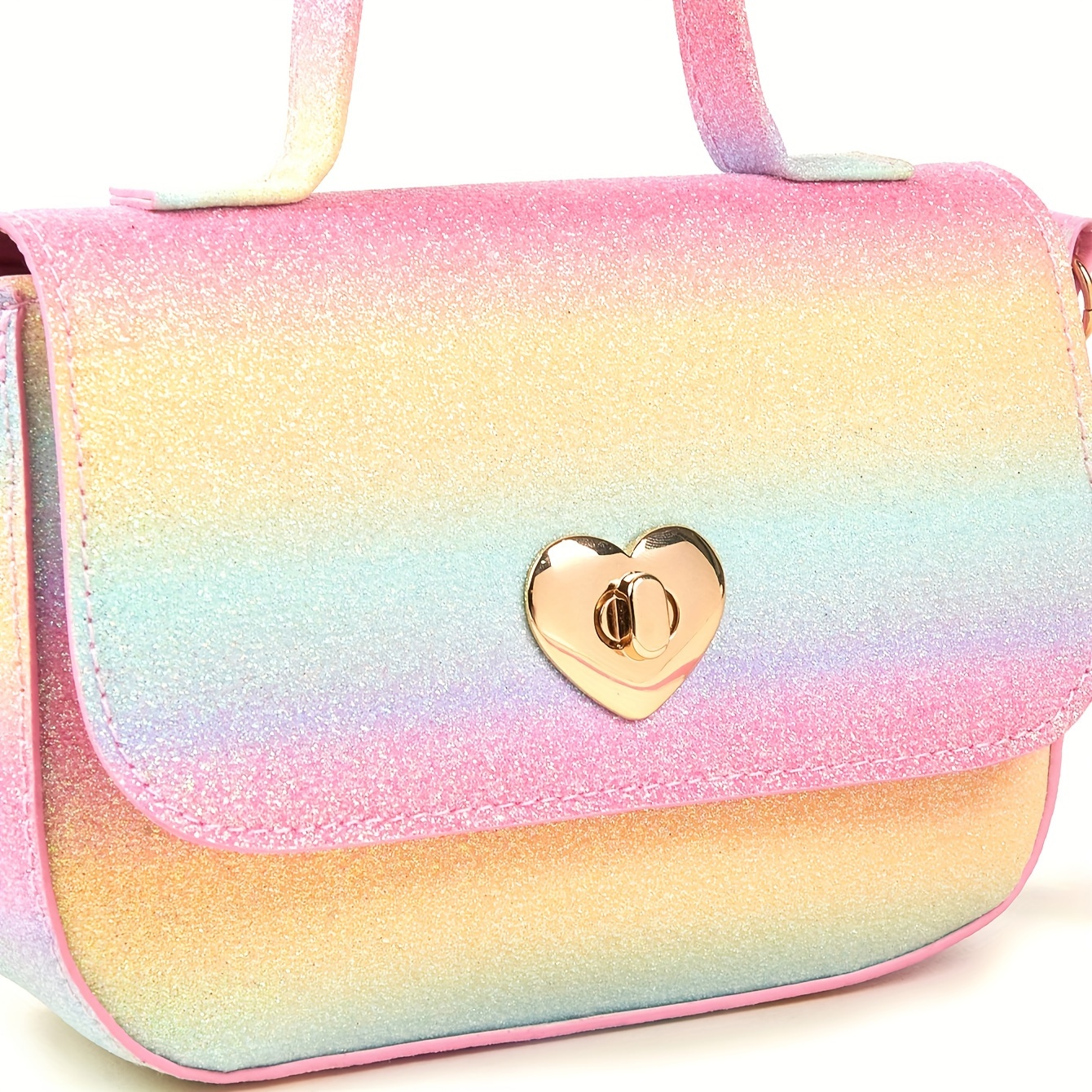 Rainbow Glitter Bag