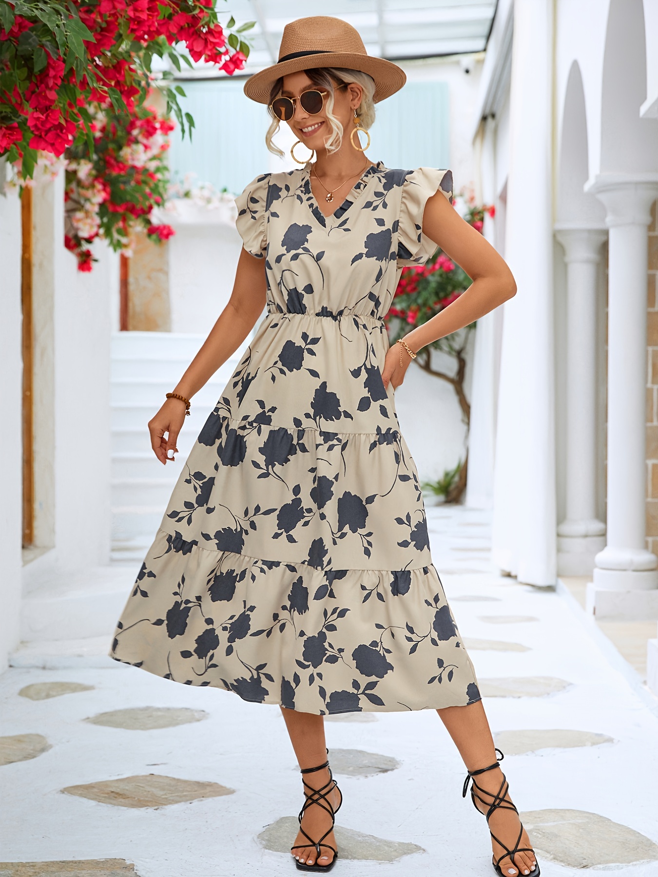 Floral Midi Dresses for Summer - Sunshine Style