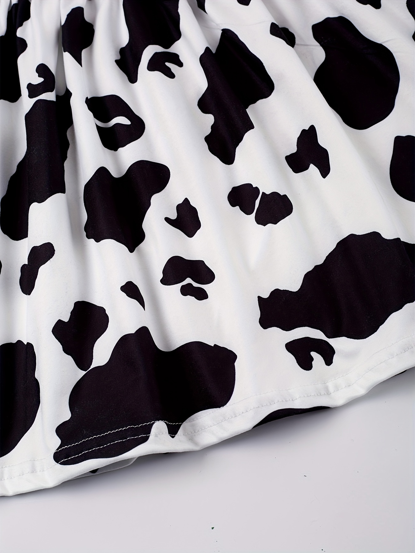 Cow skirt outlet pattern