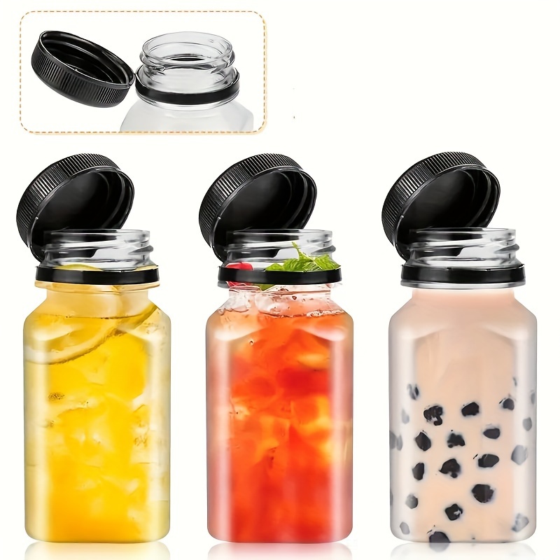 Plastic Juice Bottles With Reusable Juice Bottles Mini - Temu