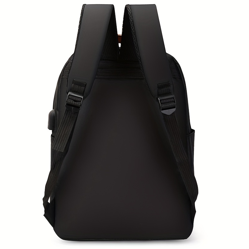 3pcs Set Large Capacity Backpack Travel Bag Crossbody Bag