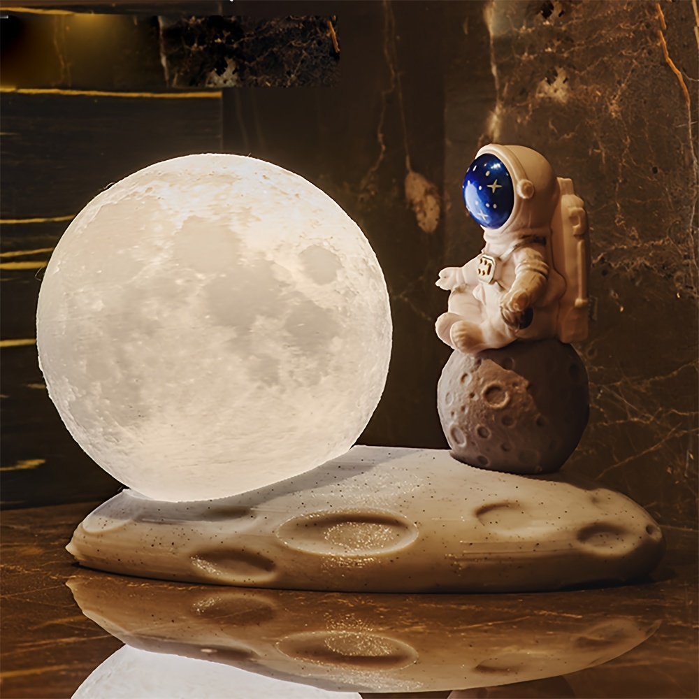 1 Stück Mondlampe 3d gedruckte Mond nachtlampe Schlafzimmer - Temu Austria