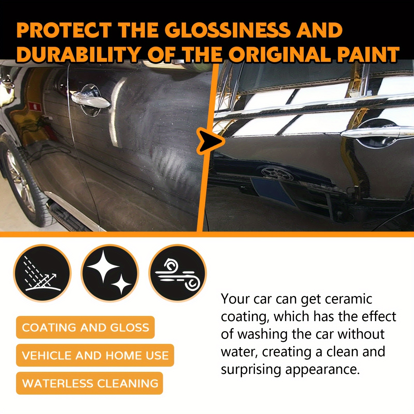 Ceramic Paint Sealant Car Maintenance Beauty Cleaning