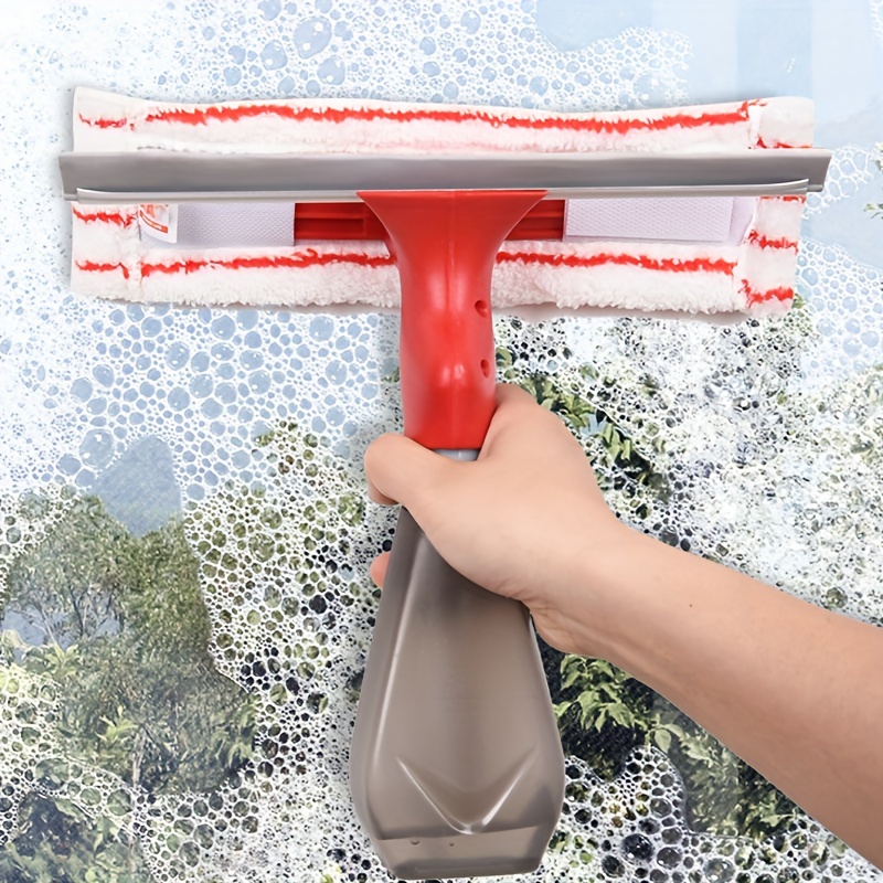 With Squeegee Gap Cleaning Brush Glass Scraper Household Bathroom