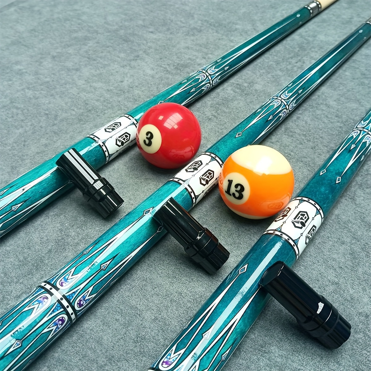 NEW Pool Snooker Billiard Training Cue Pure 360 Stroke Trainer Training  13mm Tip