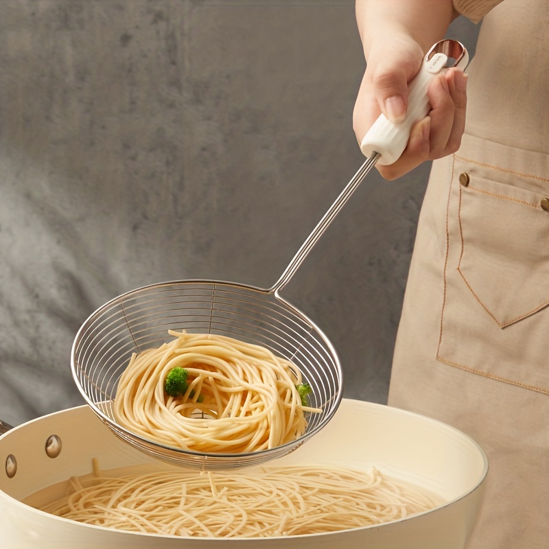 Kitchen Spaghetti Noodle Spoon Dumplings Pasta Spoon Long Handle