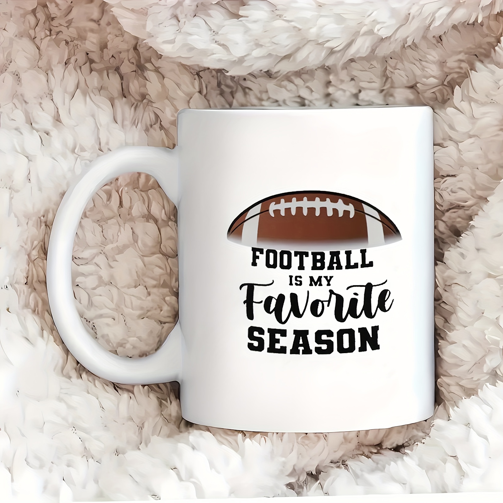 1pc For The Love Of The Game American Football Design UV DTF Cup