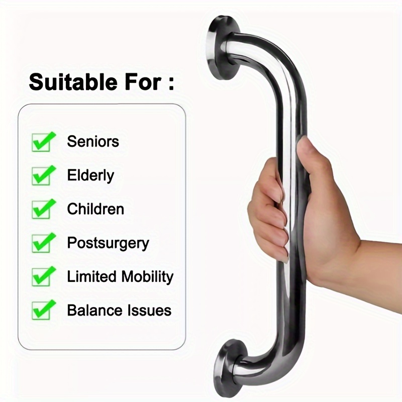 Shower Grab Bar Shower Handle Wall Handle Shower Handle - Temu