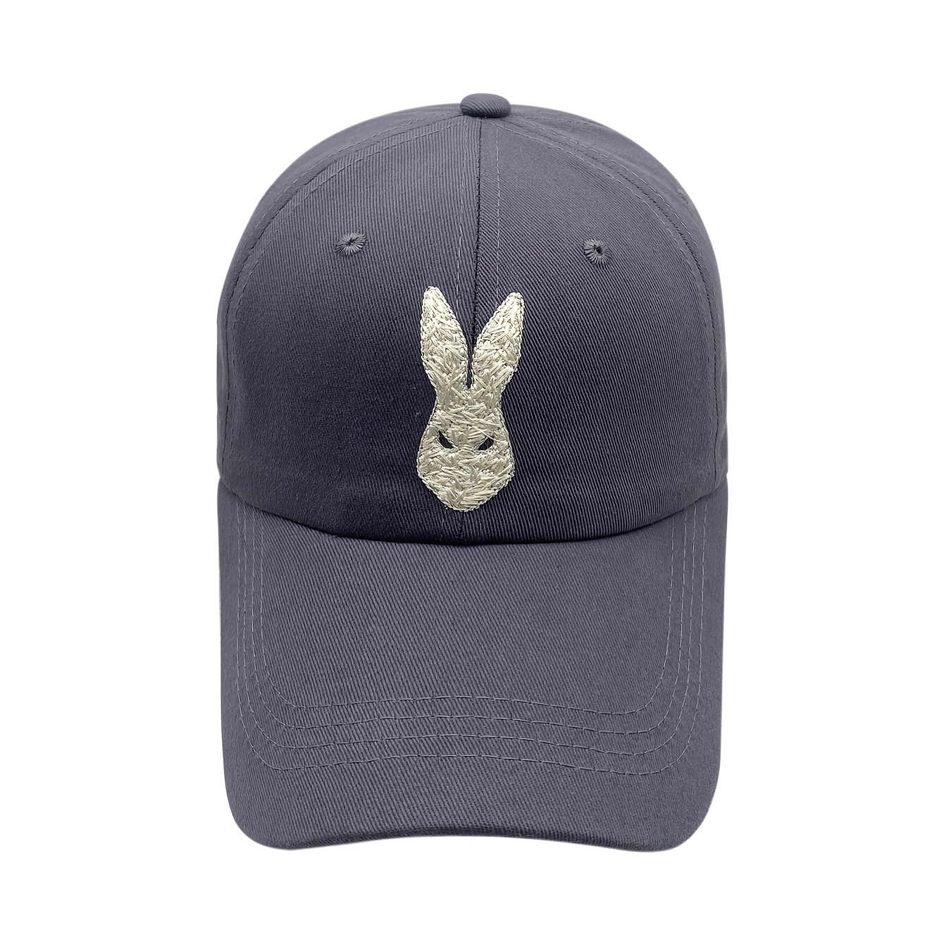 Bad Rabbit Embroidered Baseball Adjustable Solid Color Dad Hats Lightweight  Breathable Couple Sun Hats For Women & Men - Temu