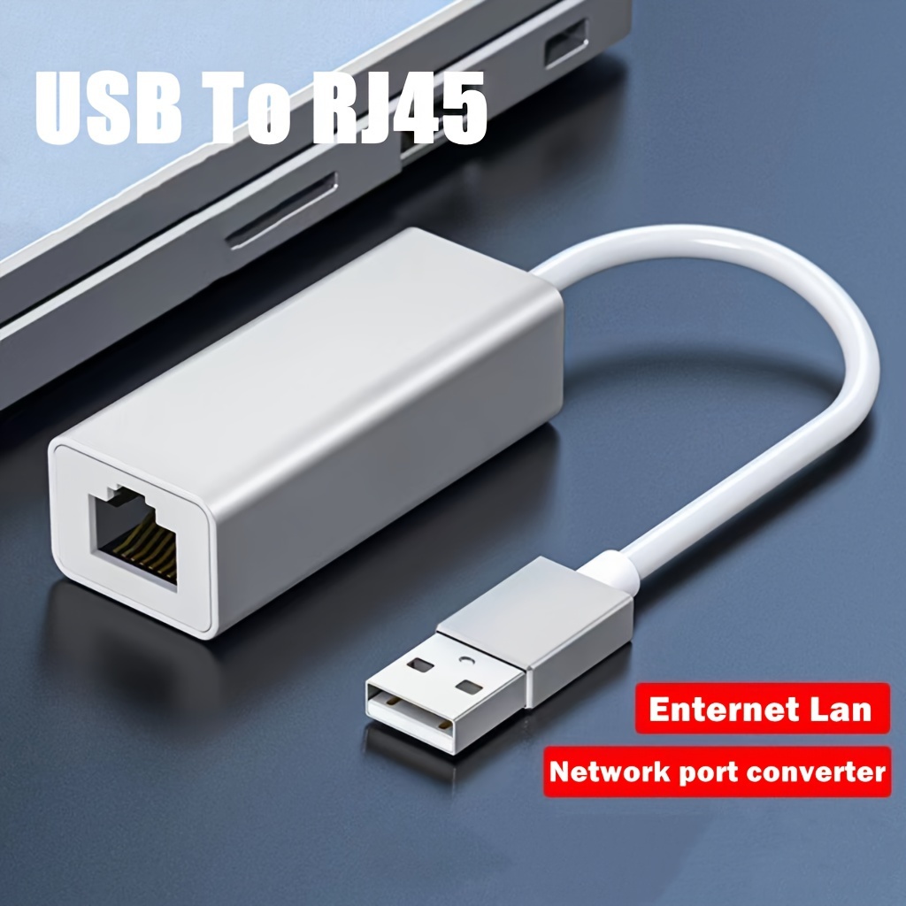 Adaptateur Micro USB pour carte réseau RJ45, 100mbp, adaptateur pour clé  Chromecast/Fire TV, accessoire de convertisseur Ethernet
