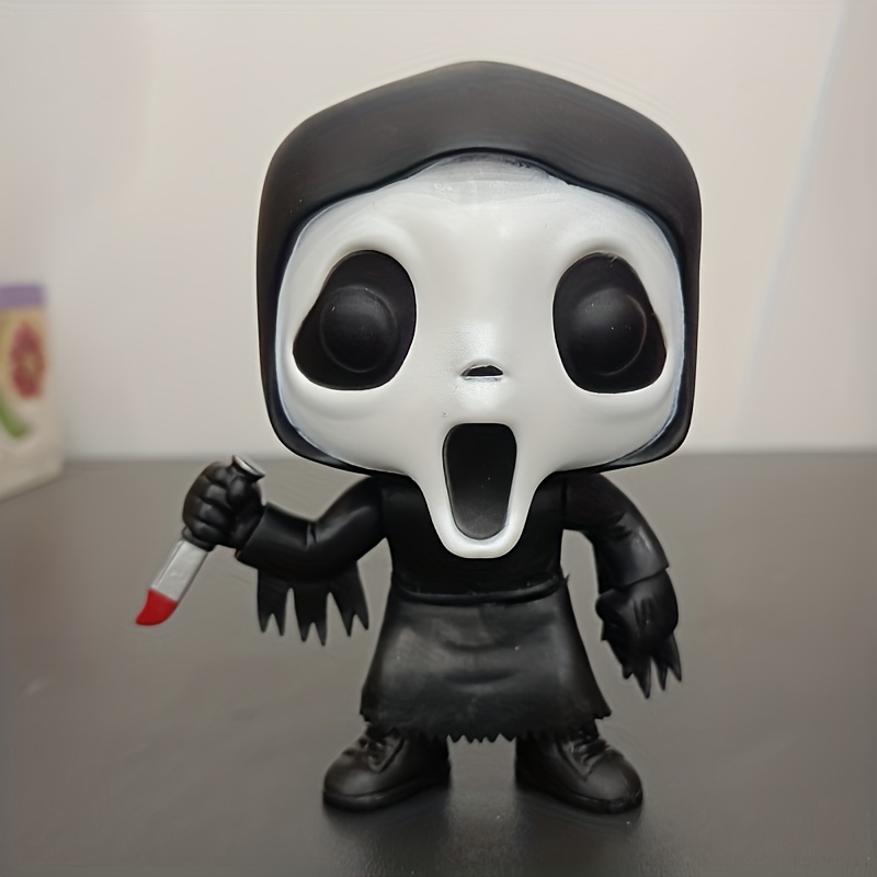 Adorable Ghostface Plush Toy Perfect Gift For Any Horror - Temu