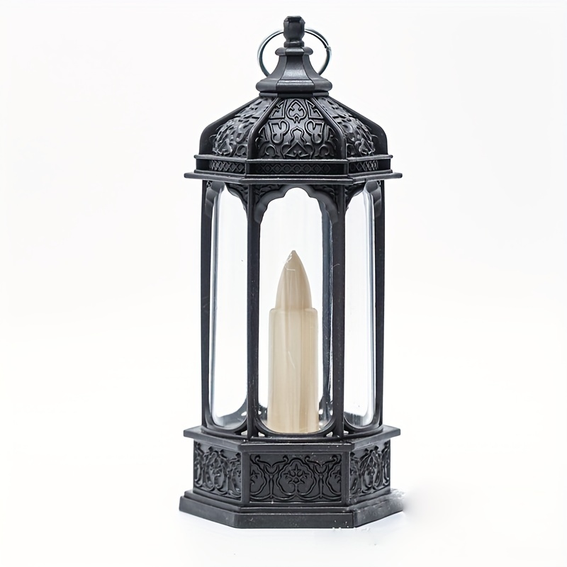 Mini Black Square Metal Candle Lantern, Hobby Lobby