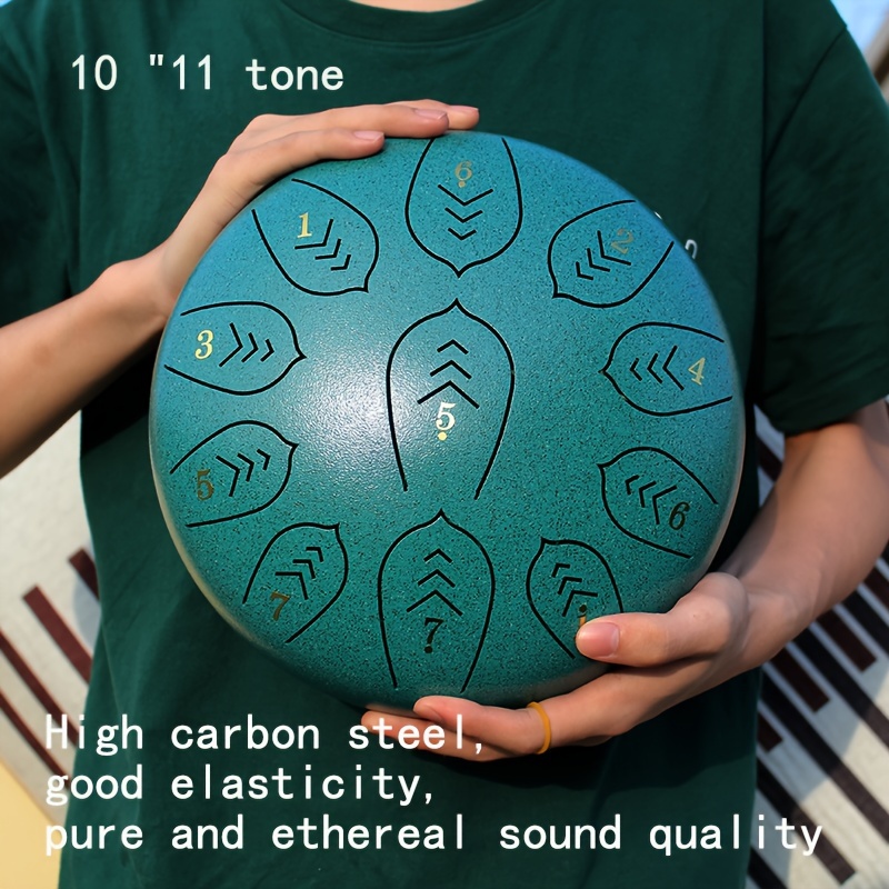 Glucophone Steel Tongue Drum 6 Pouces 11 Notes Tone D Key - Temu Belgium