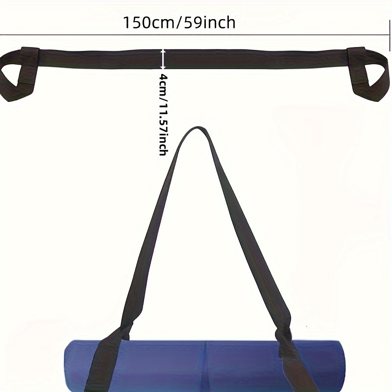 1pc Correa De Almacenamiento De Esterilla De Yoga De Color Sólido  Ajustable, Accesorios De Yoga - Temu Spain