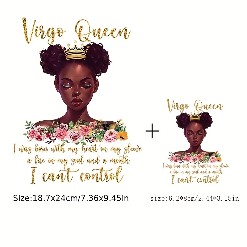QUEEN Hot Sticker Heat Transfer DIY Ethylene Patch On Clothes