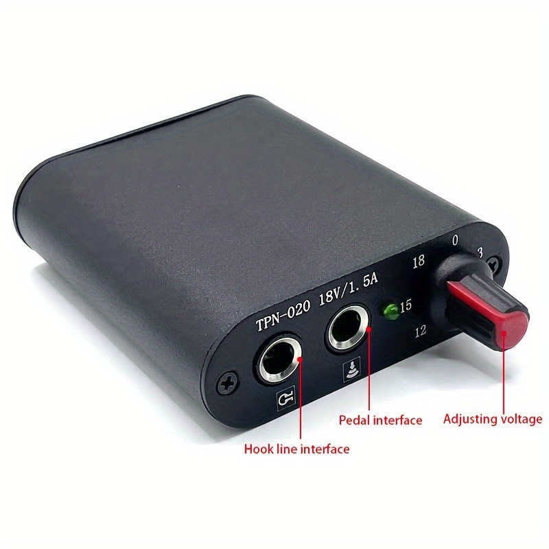 Tattoo Power Supply Controller For Coil Rotary Tattoo - Temu