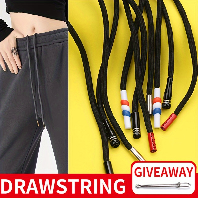 Drawstring Cords Replacement Drawstrings with Easy Threader for Sweatpants  Short