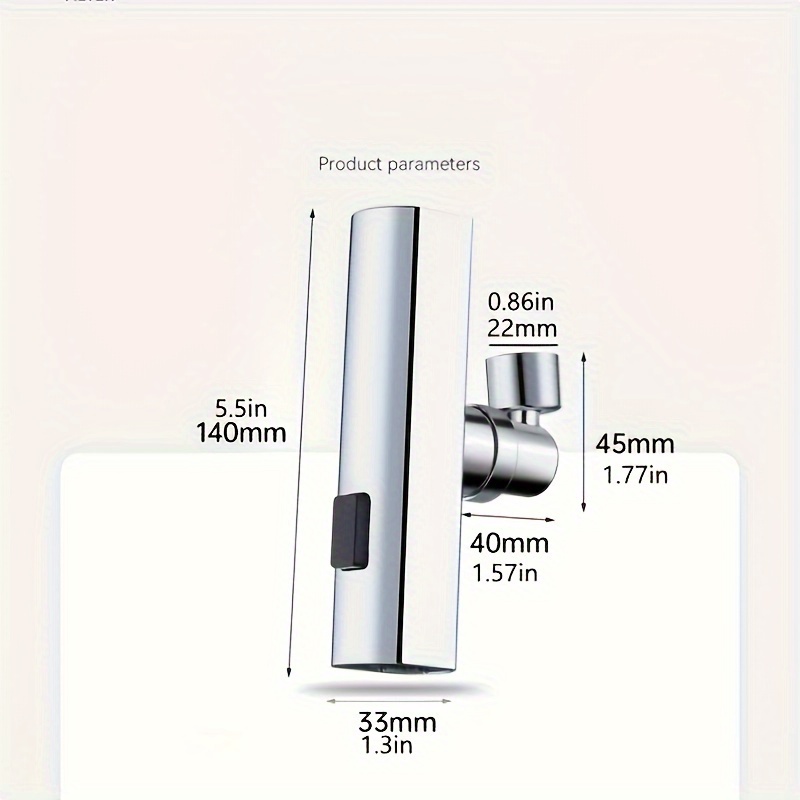 1 Multifunctional Waterfall Kitchen Faucet 360° - Temu