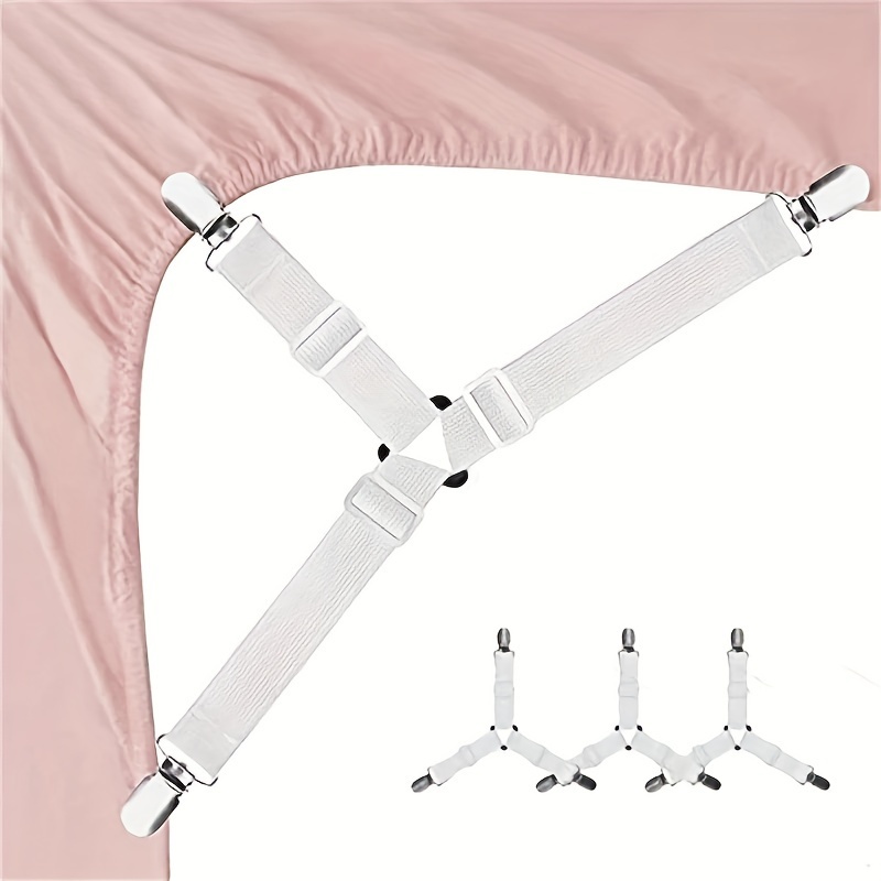 Adjustable Triangle Bed Sheet Holders Clips