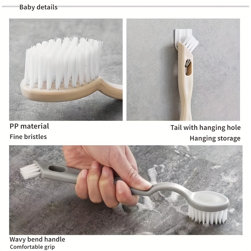 Soft Bristle Laundry Brush Multifunctional Cleaning Brush Household Clothes  Board Brush Soft Shoe Brush